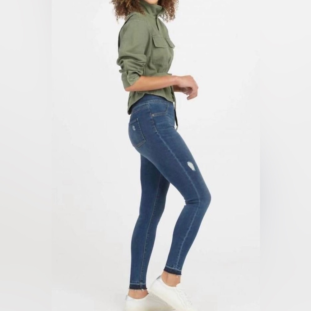 Spanx Distressed Ankle Skinny Jeans size XS